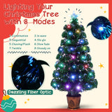 4-piece Christmas artificial tree set, Christmas wreath, wreath and 2 colored light entrance trees, PVC holiday celebration set - V.I.P Digital Presence