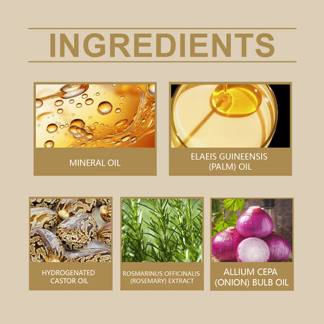 Onion Oil Hair Care Essential Oil Spray Gently Hydrates Hair Follicles Brightening Care Moisturizes And Softens Hair - V.I.P Digital Presence