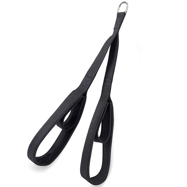 Gym Arm Two Head Three Head Equipment Muscle Rope Muscle Exercise Pulling Down Double Head Tension Accessories Pulling Rope - V.I.P Digital Presence
