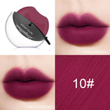 Sip Into Makeup Lazy Lip Lipstick Lipstick Is Not Easy To Fade Matte Makeup Effect Matte Lipstick Big Red Lipstick - V.I.P Digital Presence