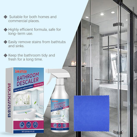 Bathroom Descaler Bathroom Glass Faucet Bathtub Tile Scale Stain Cleaner - V.I.P Digital Presence