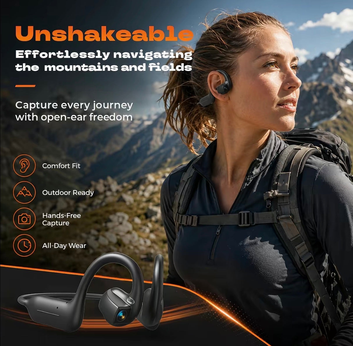 BoneCam Pro Headset