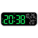 Digital Alarm Clock with Temp, Date, Week. Night Mode. Voice - controlled. 12/24H LED - V.I.P Digital Presence