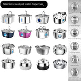 Stainless Steel Smart Pet Water Dispenser with Automatic Circulation and Filtration, Large Capacity Feeder for Cats and Dogs - V.I.P Digital Presence