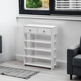 Storage Rack Storage Organiser in the Entryway Economical Home Shoe Rack Multi-Layer Shoe Cabinet (White) - V.I.P Digital Presence