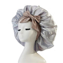 Elastic ribbon bow color Ding round hat solid color night cap wide-brimmed beauty hairdressing head scarf hat - V.I.P Digital Presence