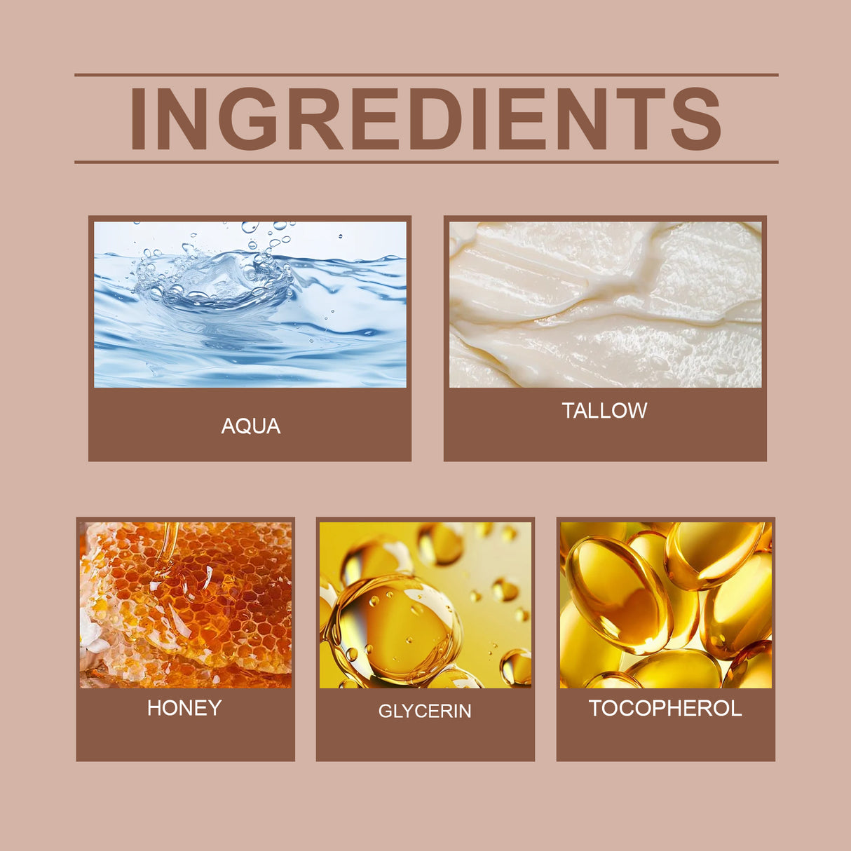 Crema hidratante facial de miel de sebo que hidrata y nutre suavemente la piel.
