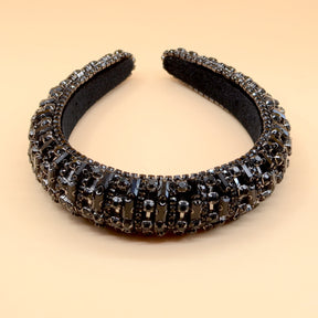 Luxury Sparkly Full Crystal Pearl Baroque Hairband Padded Rhinestone Princess Headband For Headdress Birthday Hair Jewelry - V.I.P Digital Presence