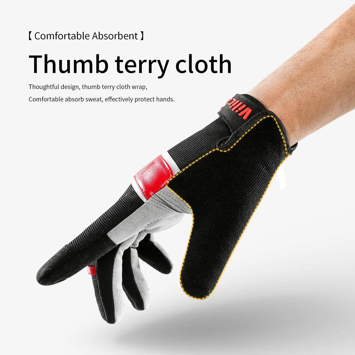 Outdoor sports riding gloves wear-resistant shock-absorbing and touch screen mountain bike gloves - V.I.P Digital Presence