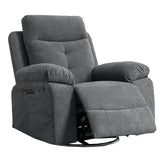 270 degree rotating electric lounge chair with Bluetooth speaker, LED light, telescopic foot pedal adjustable backrest DG - V.I.P Digital Presence