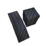 Plastic tiles, 36 pieces, 12 inches x 12 inches waterproof outdoor terrace tiles with reinforced drainage design, gray - V.I.P Digital Presence
