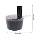 Food Cutter For Thermomix TM5 TM6  Chopper Vegetable Peeler Cooking Masher Slicing Shredding Multifunctional Fine Peeler Set - V.I.P Digital Presence