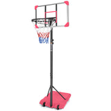 Portable Basketball Goal System with Stable Base and Wheels use for Indoor Outdoor teenagers youth - V.I.P Digital Presence
