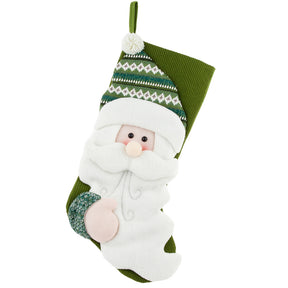 Christmas decorations, hanging decorations, candy socks, gift socks, Christmas gifts, green Christmas socks - V.I.P Digital Presence