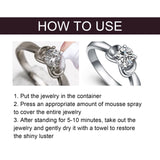 Jewelry Cleaning Mousse, Watch Band Cleaning Liquid Gold Diamond Ring Jewelry Decontamination Maintenance Cleaning Agent - V.I.P Digital Presence