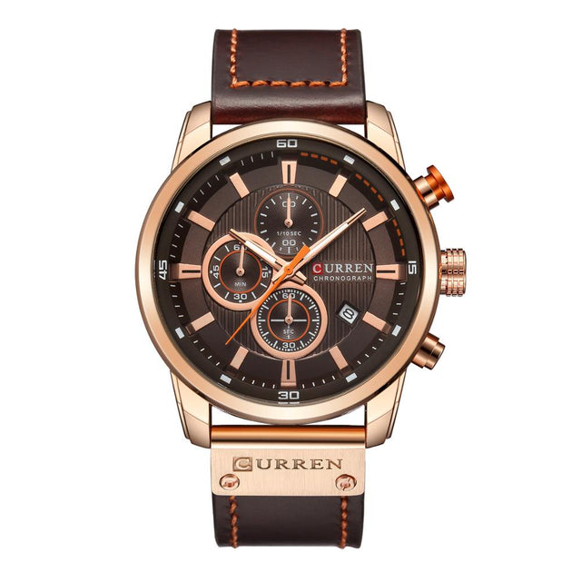 Watch Top Brand Man Watches with Chronograph Sports Waterproof Clock Man Watches Military Luxury Men's Watch Analog Quartz - V.I.P Digital Presence