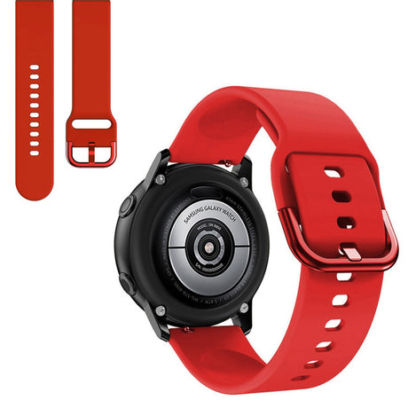Suitable for Samsung Galaxy Watch Active2 Solid Color Silicone Strap 20/22mm Universal Strap - V.I.P Digital Presence