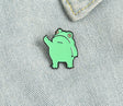 Funny Frog Enamel Pin Custom Cool Animal Brooches Bag Lapel Pin Cartoon Froggy Badge Jewelry Gift for Friends - V.I.P Digital Presence
