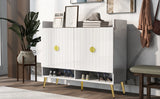 U-Can shoe cabinet with door, 11 layers with adjustable shelves, modern wooden shoe cabinet (PVC surface) - V.I.P Digital Presence