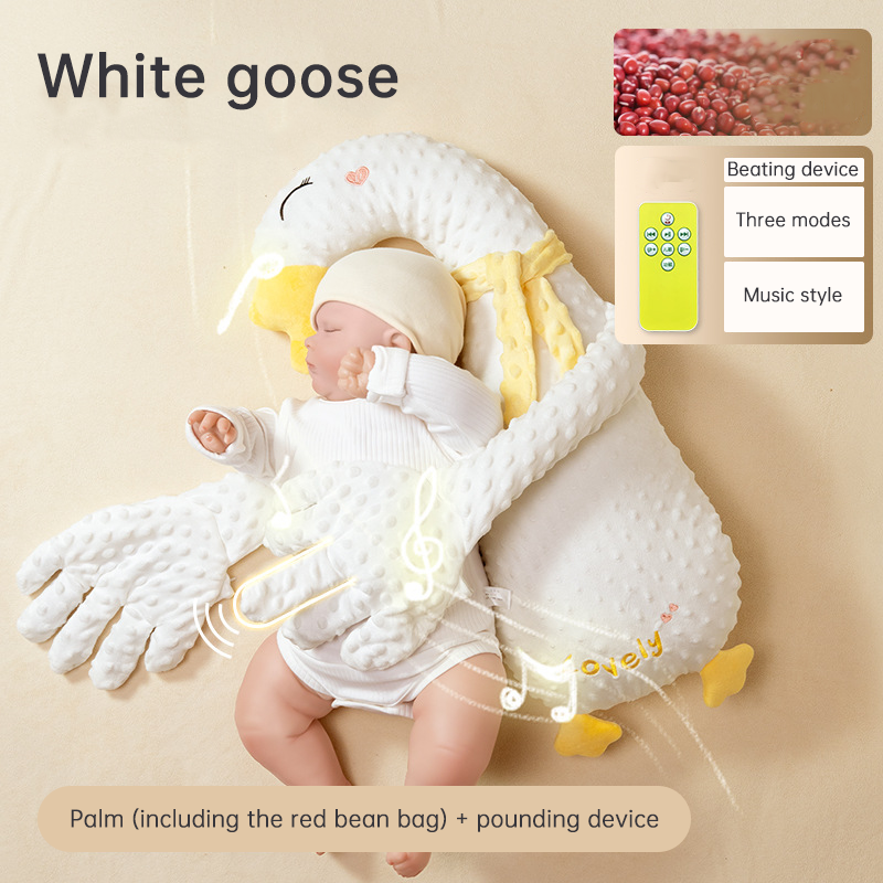 Babycare Soothing Sleep Aid: Anti-Moros Reflex Pillow and Patting Toy - V.I.P Digital Presence