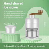 Shaved Ice Household Small Manual Ice Breaker Hand Ice Making Sand Hail Ice Breaking Magic Tool Making Continuous Sand Ice - V.I.P Digital Presence