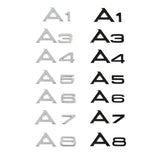 Suitable for Audi logo A3A4A5A6L A8LA4L, rear badge, and car sticker logo - V.I.P Digital Presence
