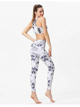 Printed Active High Waist Leggings - V.I.P Digital Presence