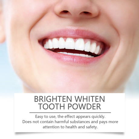 Teeth Whitening Cleaning Powder Teeth Whitening Fresh Breath Yellow Stains Stains Stains Cleaning Powder - V.I.P Digital Presence