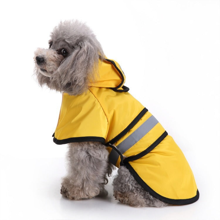 Dog Raincoat Reflective Dog Clothes Small Dog Bibi Teddy Four Seasons Universal Raincoat Pet Supplies - V.I.P Digital Presence