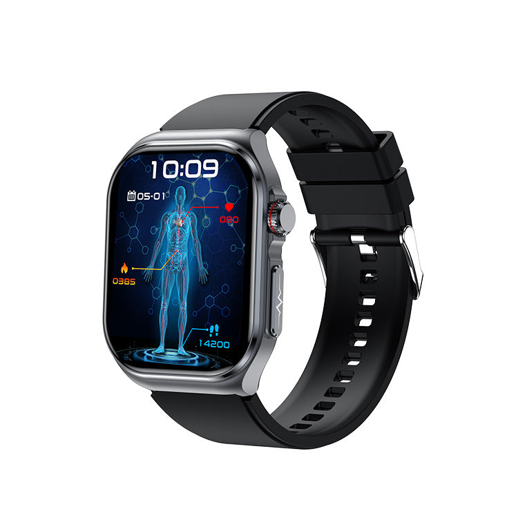 New ET585 smart watch ECG call micro physical examination NFC blood sugar uric acid body fat blood oxygen heart rate - V.I.P Digital Presence