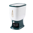 Measuring rice bucket 20 catties insect-proof and moisture-proof rice storage bucket household rice jar press out rice plastic r - V.I.P Digital Presence