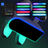 PS5 SLIM controller charger RGB seven color luminous base contact dual fast charging base charging game peripheral accessories - V.I.P Digital Presence
