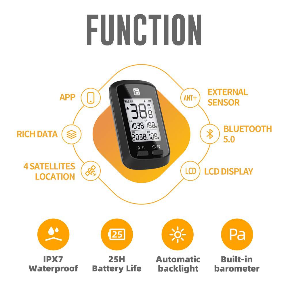Walker XOSS G+ Cycling GPS Computer Small G Bicycle GPS Code Table Speedometer - V.I.P Digital Presence