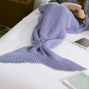 Mermaid Tail Blanket Handmade Knitted Sleeping Bag For Home TV Sofa Bed Mermaid Tail Blanket sute for Kids Adult Baby