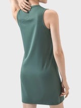 Round Neck Sleeveless Active Dress - V.I.P Digital Presence