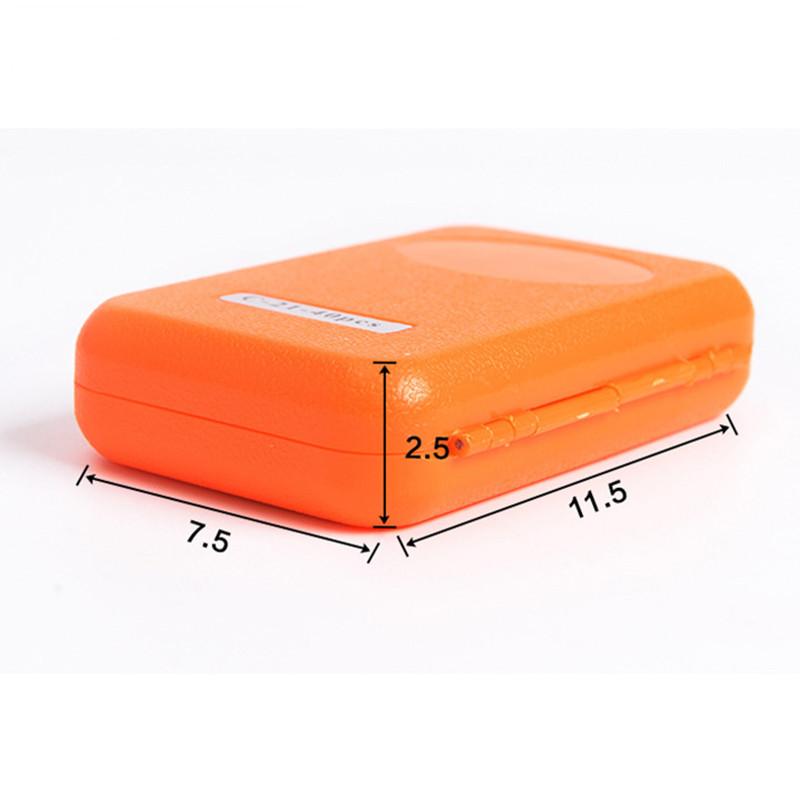 LEO 40pcs/box Fly Fishing Flies Lure High Carbon Steel Fly Tying Hooks for Trout Fishing Artificial Flies - V.I.P Digital Presence