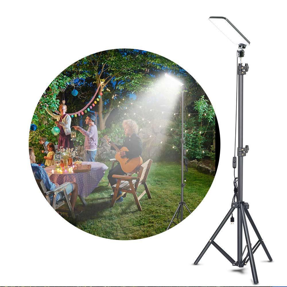 Camping Light LED Rechargeable Outdoor Tent Light USB 5V Power Supply 1.8 Meter Telescopic Pole - V.I.P Digital Presence