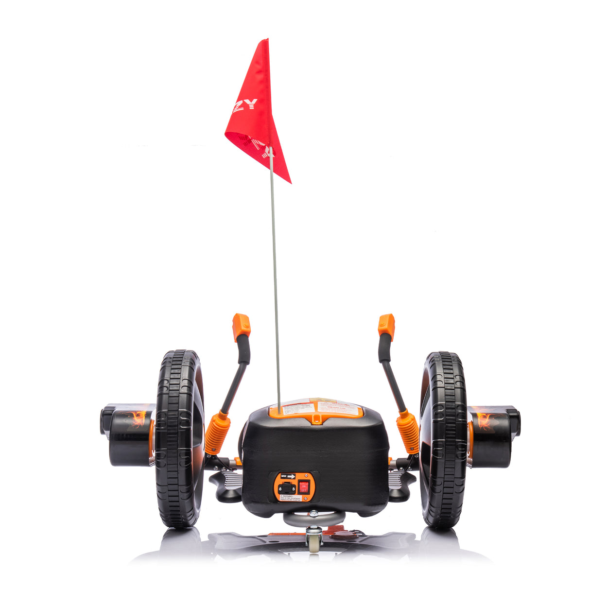 12V Kids Ride On Electric Toy,2WD,16'' exaggerated wheel,Dual handle control for 360 degree flexible steering and rotation - V.I.P Digital Presence