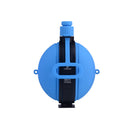 Botella de agua plegable de silicona, portátil, para deportes al aire libre, fitness, senderismo, 580 ml.