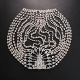 Rhinestone Bridal Headband Hat Forehead Hair Accessories Fashion Jewelry Wedding Crystal Head Chain Women Headpiece Gifts - V.I.P Digital Presence