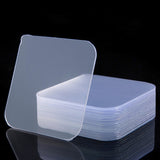 Multipurpose Transparent Traceless Removable Square Sticky Nano Gel Double Sided Adhesive Tape 6*6cm - V.I.P Digital Presence