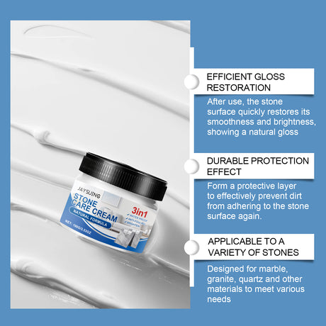 Stone Maintenance Cream, Tile Stone Maintenance Floor Renovation Polish Cream Waxed Floor Care Cream - V.I.P Digital Presence