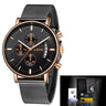 LIGE Fashion Mesh Strap Waterproof Men's Watch - V.I.P Digital Presence