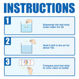 3-In-1 Ph Test, Paper Pool Water Quality Total Alkalinity Hardness Pool Clean Water Ph Test Strip - V.I.P Digital Presence