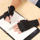 Indoor Writing Copper Fiber Health Care Half Finger Rehabilitation Training Joint Pain Relief Gloves Pressure Gloves - V.I.P Digital Presence