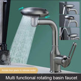 【 Four mold water outlet 】 UFO faucet, washbasin, bathroom universal adjustable bathroom basin faucet - V.I.P Digital Presence