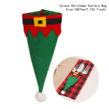 4pcs/lot New Year Christmas Gift Tableware Fork Knife Holder Bag Navidad  Noel Christmas Decorations for Home Dinner Table Decor - V.I.P Digital Presence