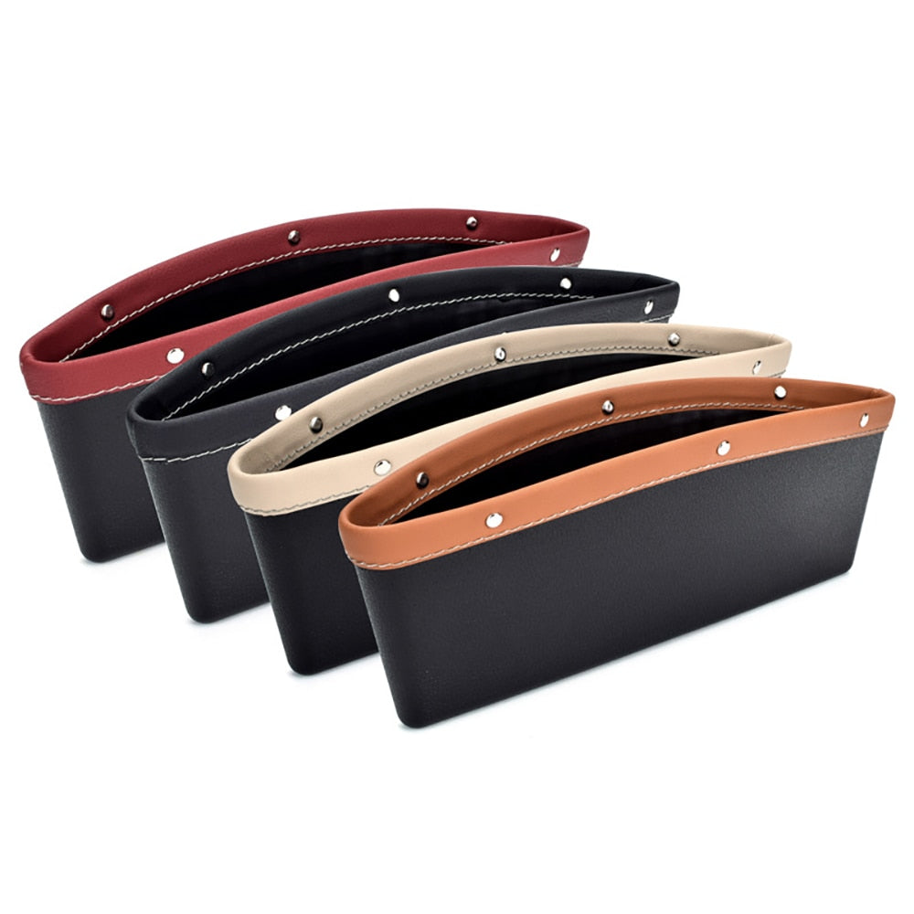Seat Gap PU Case Storage Bag Car Organizer Artificial Leather Car Seats Gap Bag Car Accessories High Quality Storage Bag - V.I.P Digital Presence