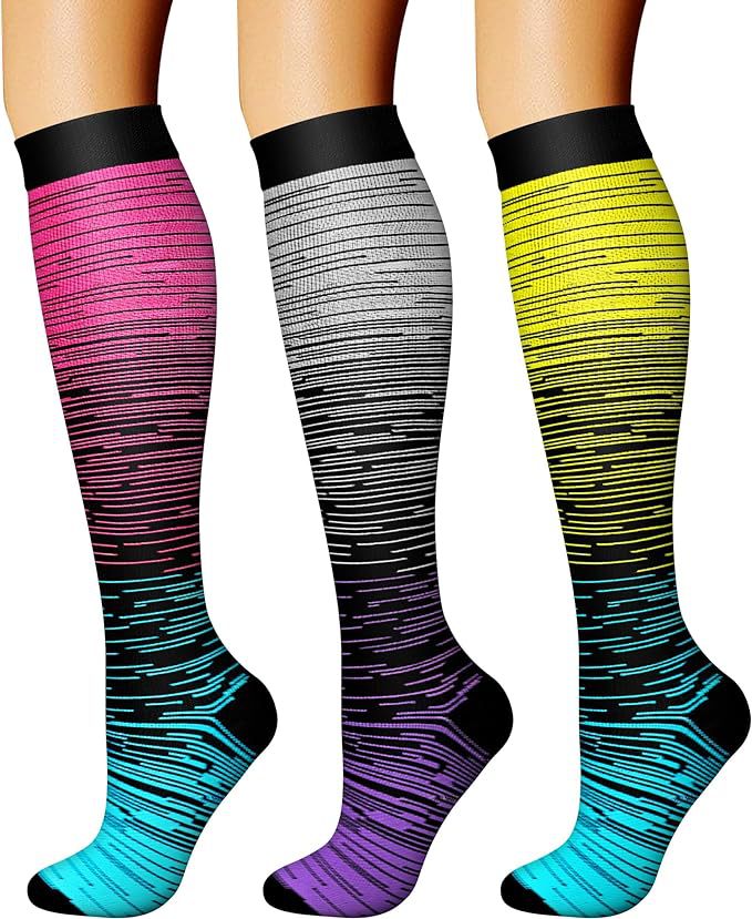 Sports pressure socks long tube socks calf socks compression socks skipping rope elastic cycling socks - V.I.P Digital Presence