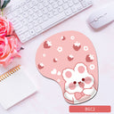 Silicone wrist mouse pad female comfortable computer soft non-slip hand rest pad thick non-slip wrist rest cute game pad - V.I.P Digital Presence